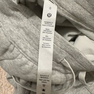 Lululemon scuba high rise jogger full length size 0